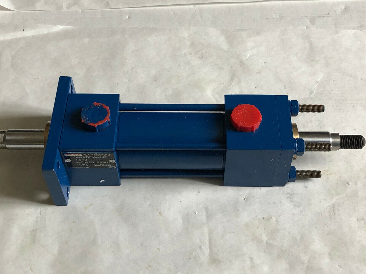New Rexroth Pneumatic Cylinder Mdf1/Mx2-Pp,Pc# R433043194,1 5X2,A4f1/2F7lb2,Bi