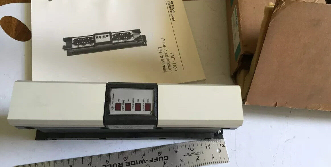 New Texas Instruments 7Mt1100, Siemens 7Mt-1100 Input Module Pulse 8Point,Df