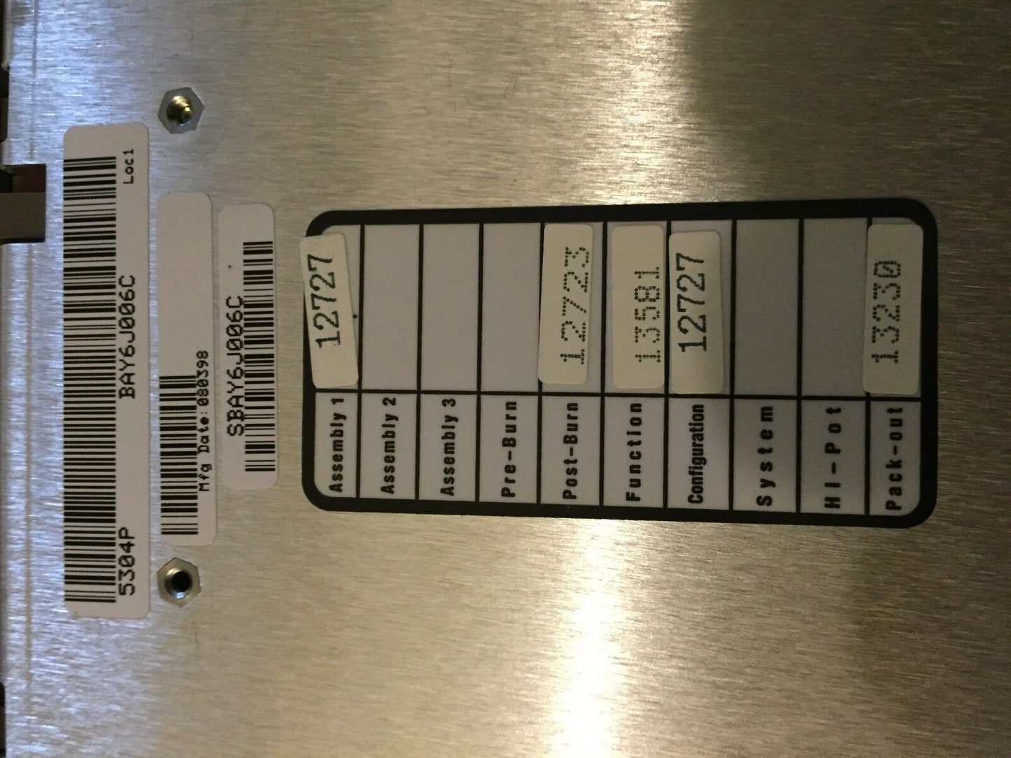 New Bay Networks 5304P,Ethernet Host Module 5304P 10Base-F,760 129 A,10 Base,Dg