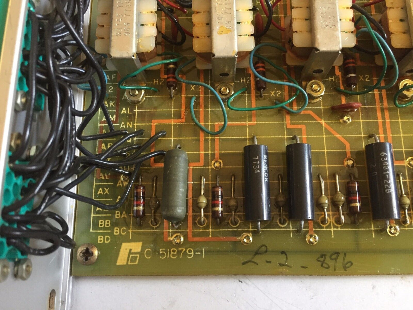 Reliance Electric 0-51879-1,Reliance Pgab Pc Board Prl Gate Amp-Pgaf,By