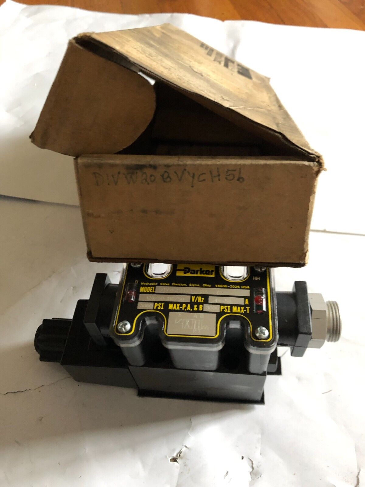Parker Hannifin D1vw20bvych56 75,D1vw20bvych56-75 Directional Control Valve,Bt