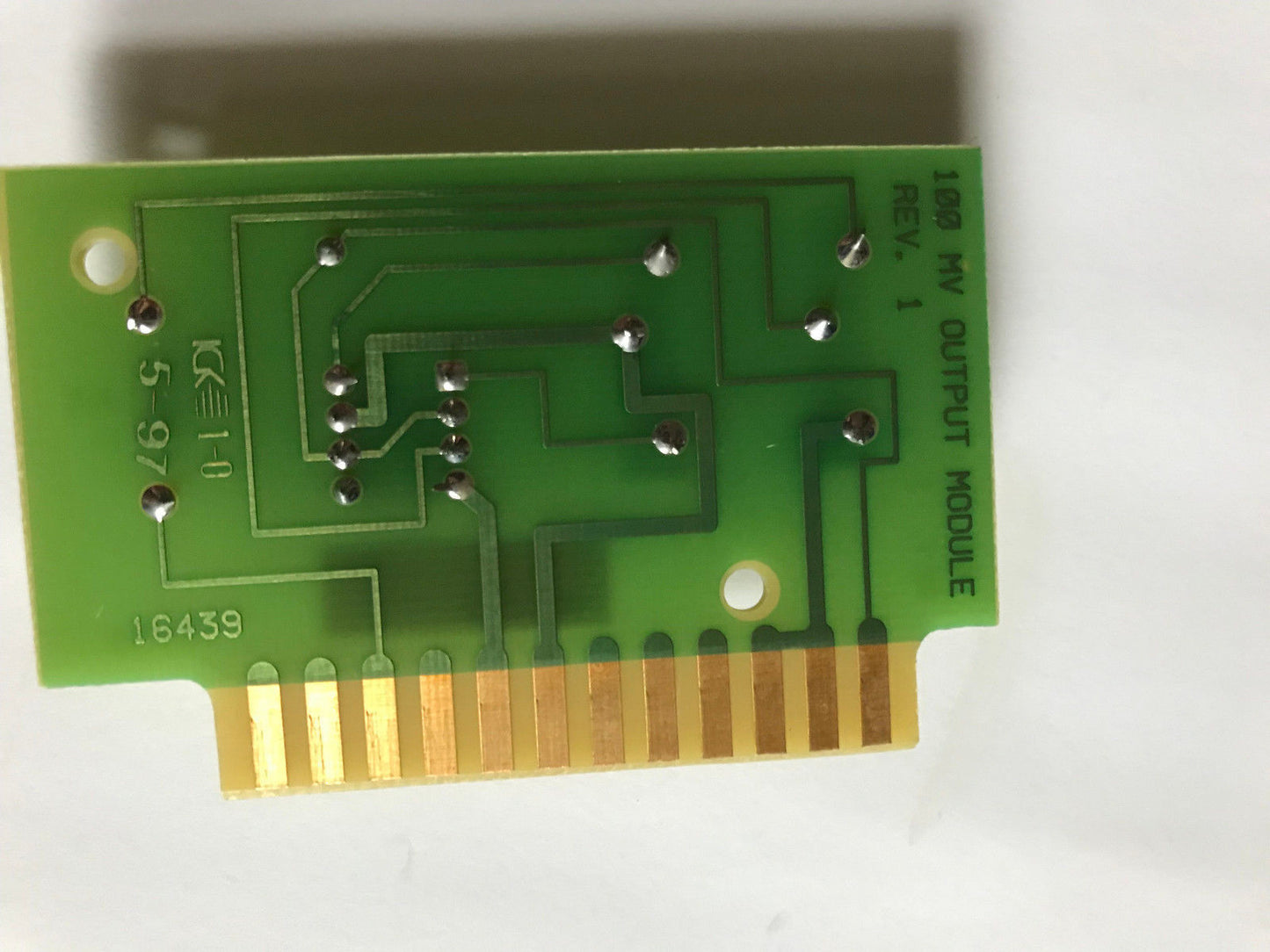 Mikul 100 Mv Output Module Circuit Board Pc 100 Mv Rev. 1,16439,St