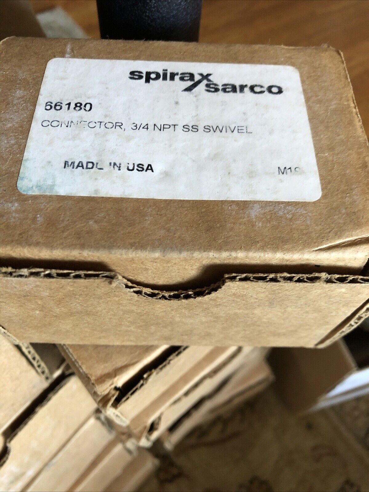 Spirax Sarco 3/4 Npt,A351 Cf8, Utd52l Ss Swivel Connector,Spirax 66180,Sv,Am