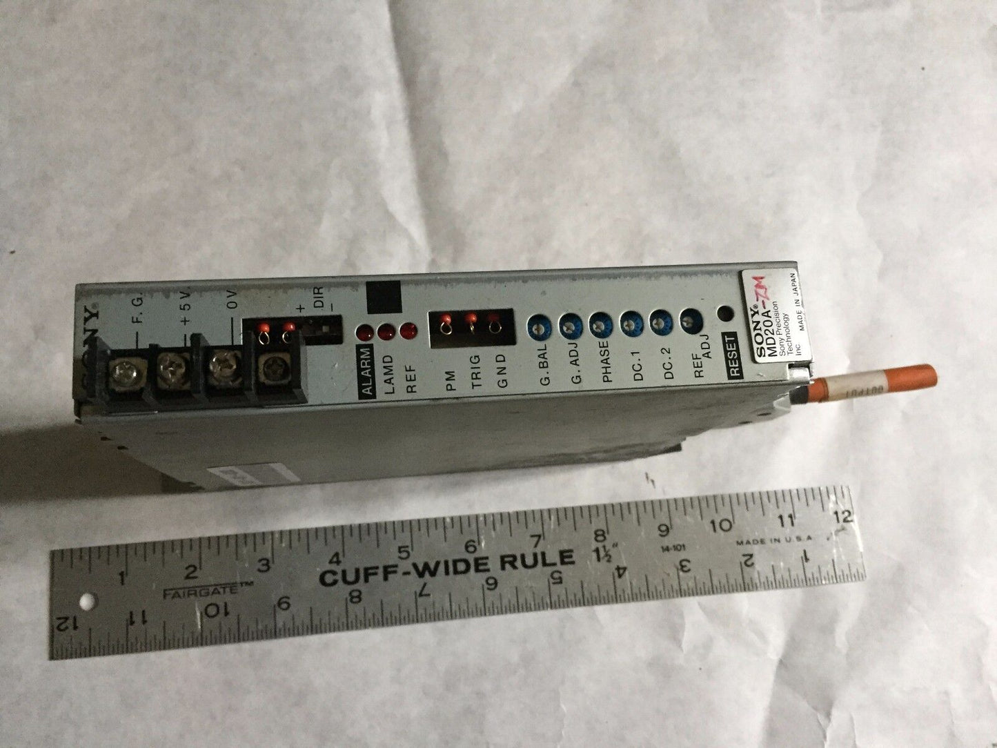 Sony Md20a-Zm,Sony Magnescale Md20a Position Moduler,Cx