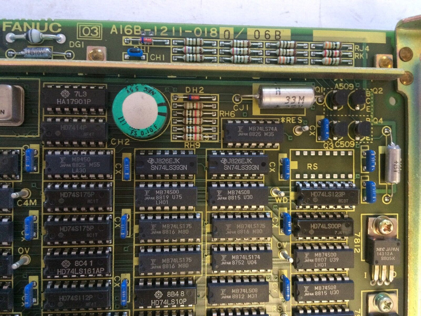 Fanuc A16b-1211-0180 /06B Robotic Serial Port Board A16b-1211-0180,Cw