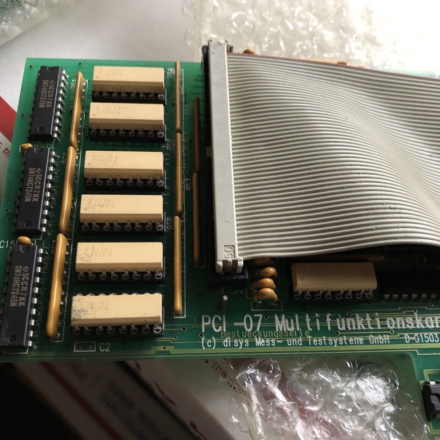 Siemens Nixdorf Disys Pci-07 Multifunkti Onskarte D-51503,Pci 07 Io 01191095,Ab