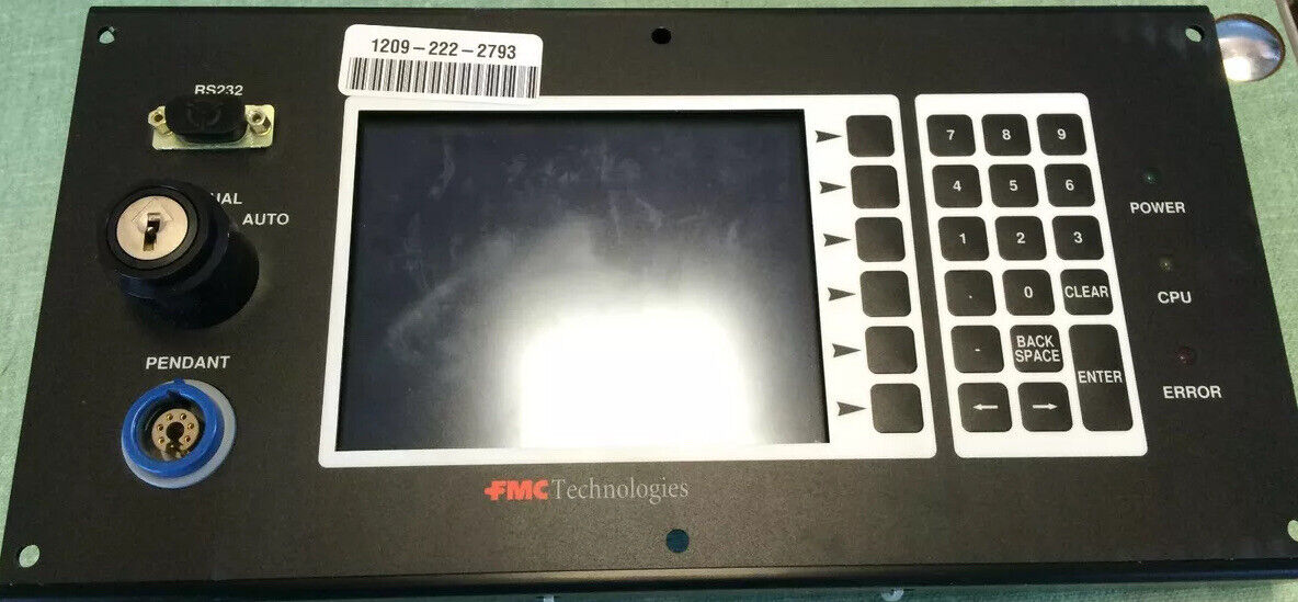 Fmc Technologies Operator Interface Panel (Part And Repair) 3160-300-A,Sk11,Te