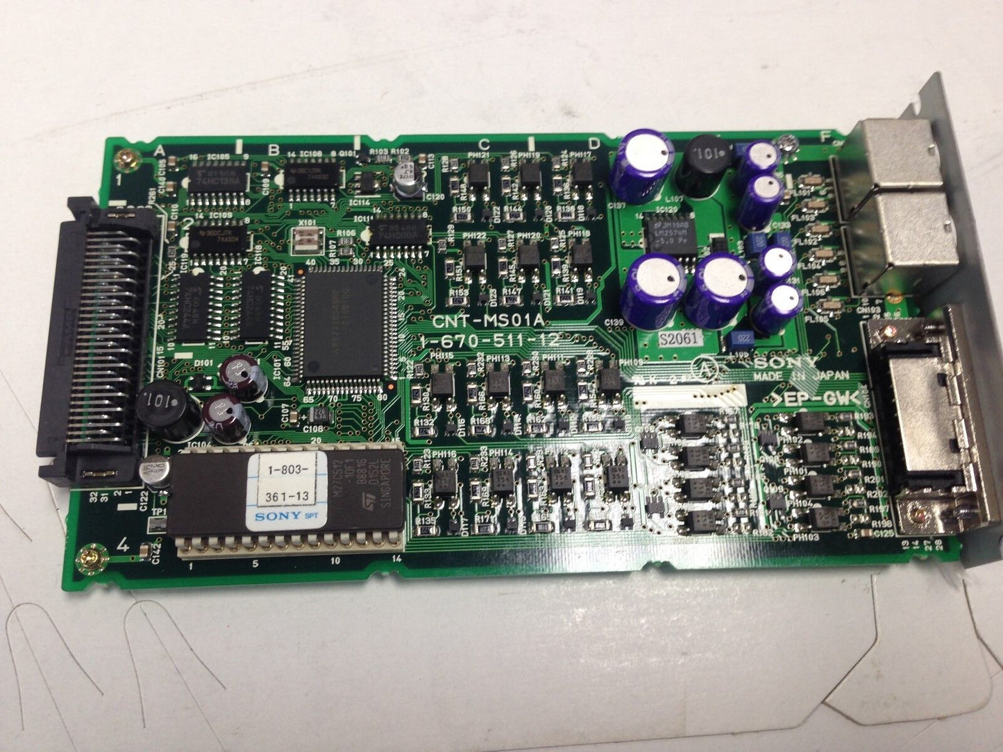 New Sony Lz60-P1 Expansion Unit, Ep-Gw Pcb Card,Cnt-Ms01a 1-670-511-12 Board,Dh