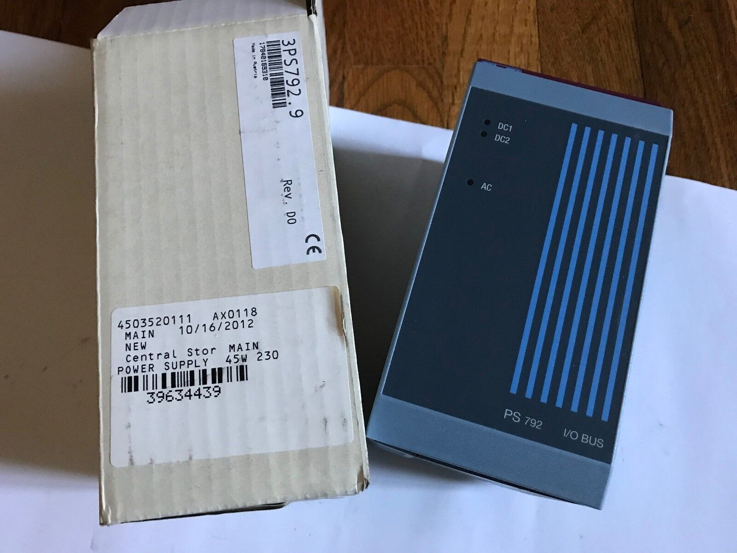 New Ferromatik Milacron 3Ps792.9,Ps 792 I/O Bus,2005 Plc Module, Power Supply,Ef