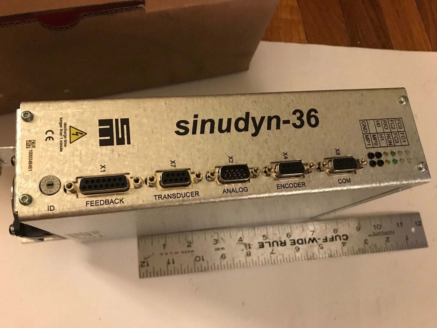 New Sieb-Meyer 0360510Sf4000,Sieb-Meyer Sinudyn-36 Servo Drive,Bb