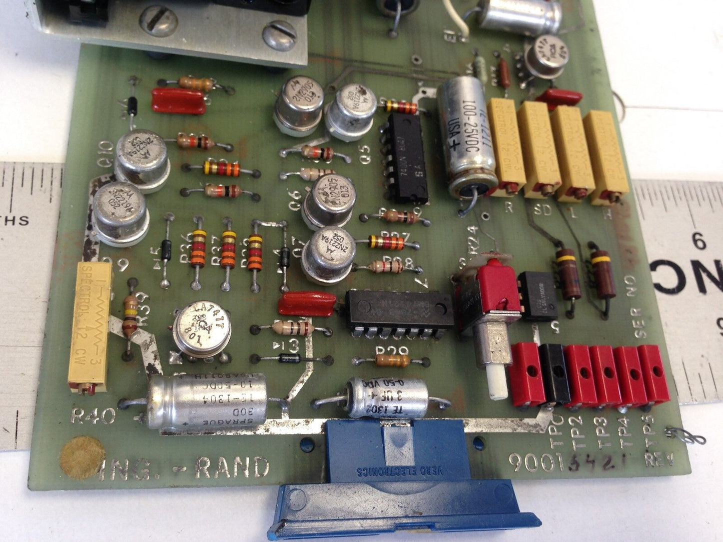 Ing-Rand 9001,171-129501 Rev 05 Pcb Board Reader Plc Controller Panel,Fb