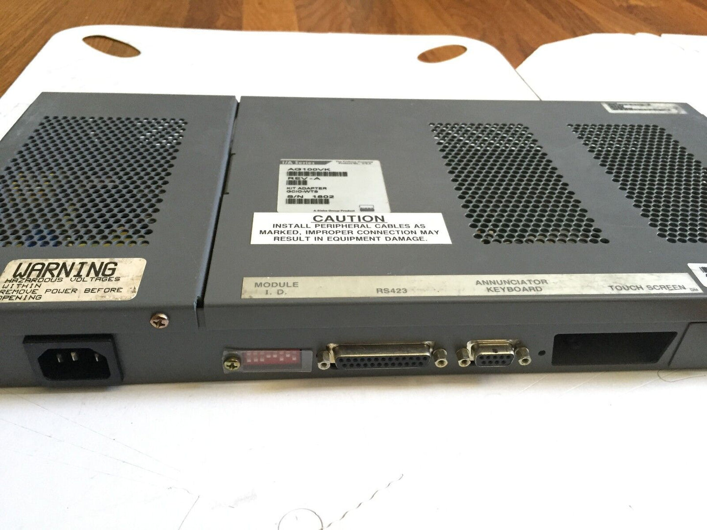 Foxboro P0911wc I/A Series Miwn Gcio W/Ts Wp50,Ag100vk,Module I.D.,Rs423,Bd