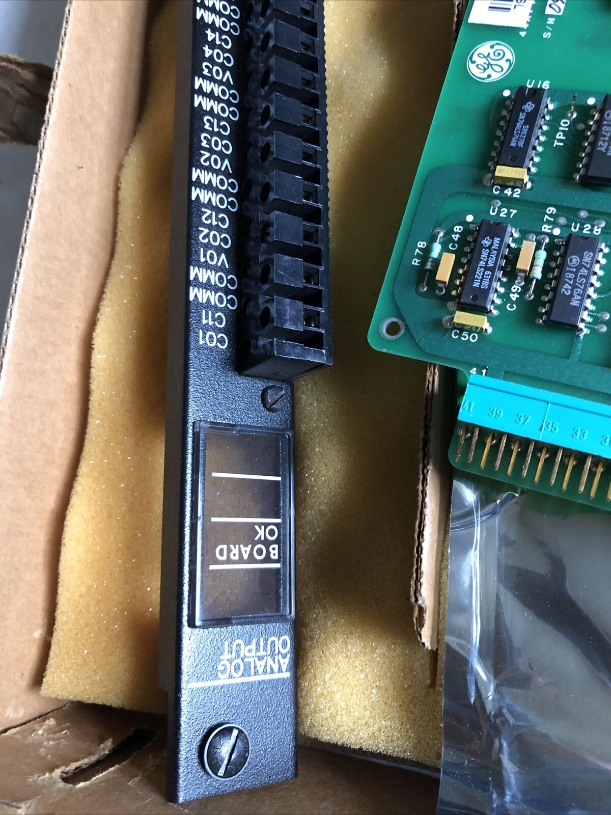 New Fanuc Ic600 Bf943k,44A717106-011 Output Card Analog 4Point 4-20Ma,Bg,Ba