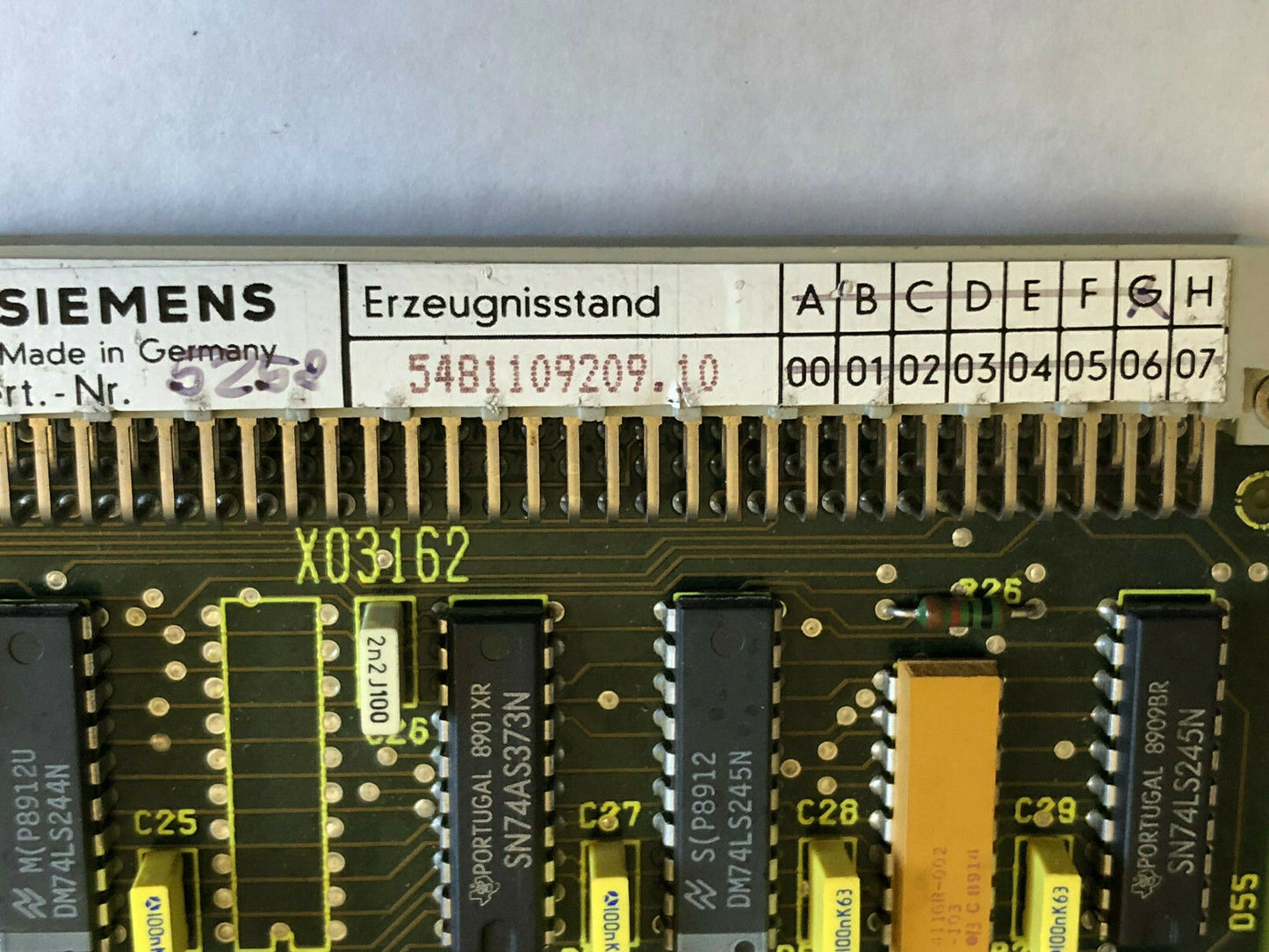 Siemens 6Fx1111-0Aj02 Sirotec Card 6Fx1-111-0Aj02,Wne28x4,5481109209.10,Cl
