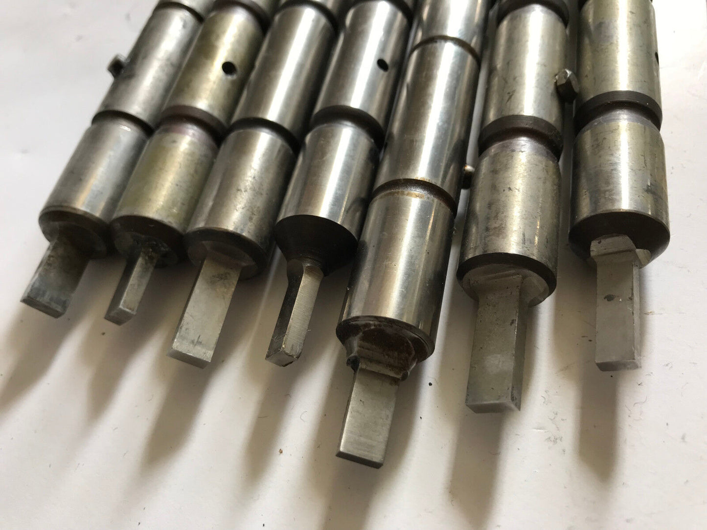 Lot 7 1/2 Strippit Wilson Turret Rectangle Punch Wt.125X.280 Rt,.135X280,129X256