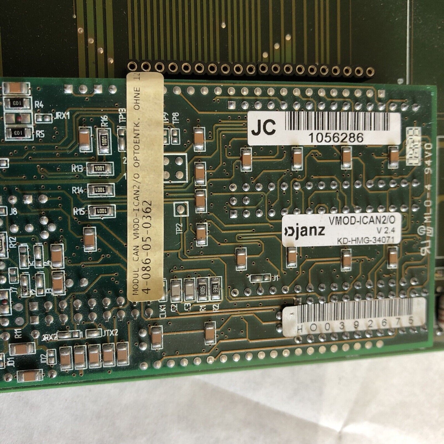 Homatic Vmod-Io,Vme-Series,4-086-05-0330,4-086-05-0362,Vmod-I0,Vmod-Ican2/0,Ea