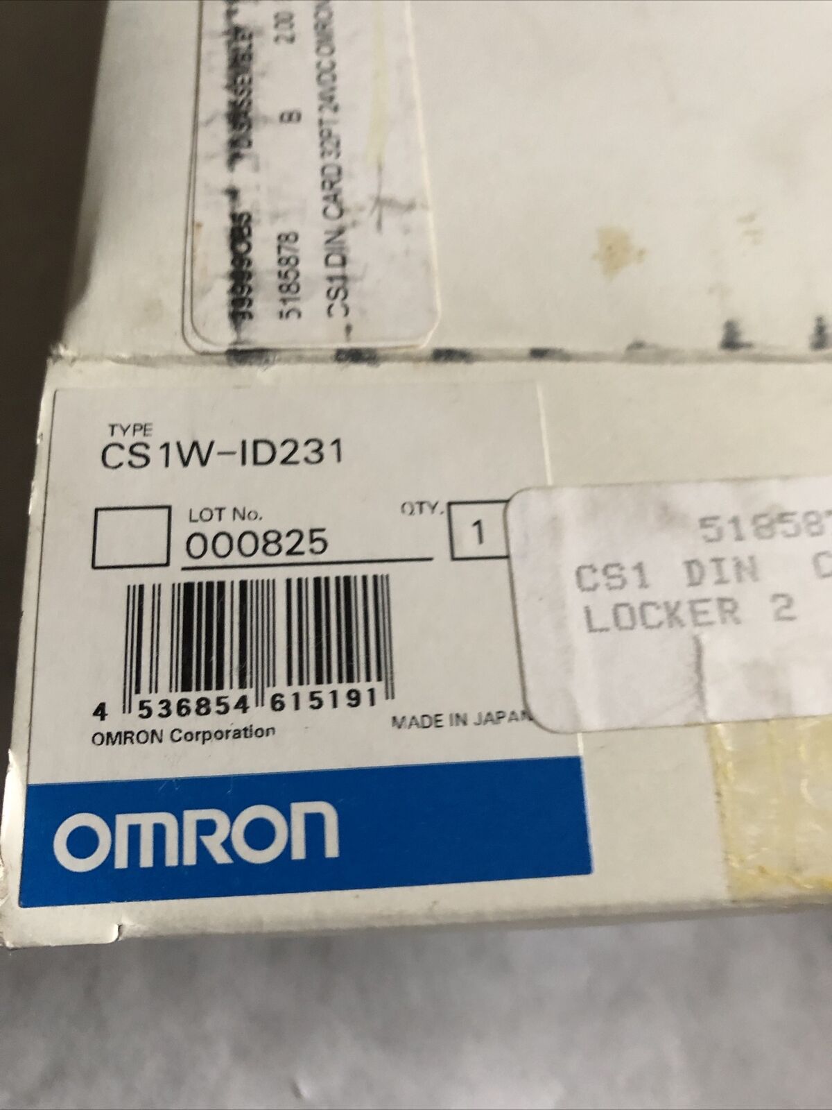 New Omron Cs1w-1D231 Input Unit, 24Vdc,Omron Cs1w-Id231,Ba