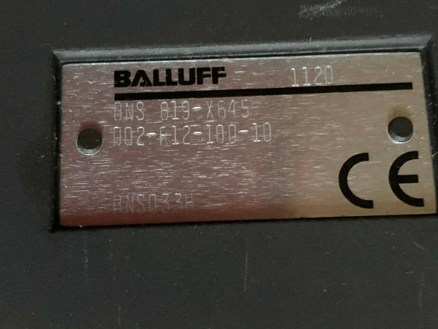 Balluff Bns 819-X645-D02-R12-100-10 Mechanical Position Switch Bns033h 1120,Bu