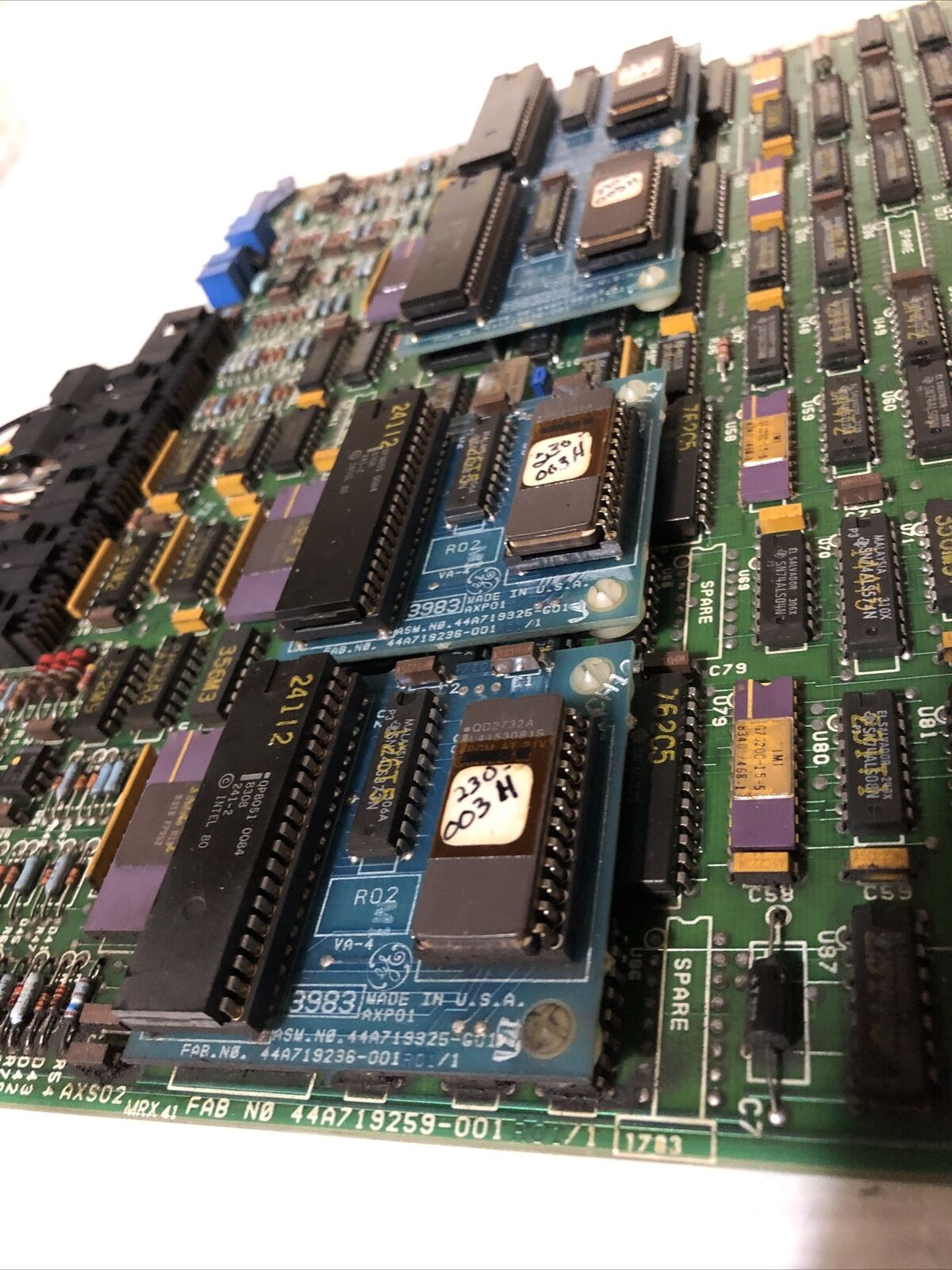 Ge Axs02 44A719323-102 R08 Axis Board 44A719259-001,44A719236-001R01/1,Bl