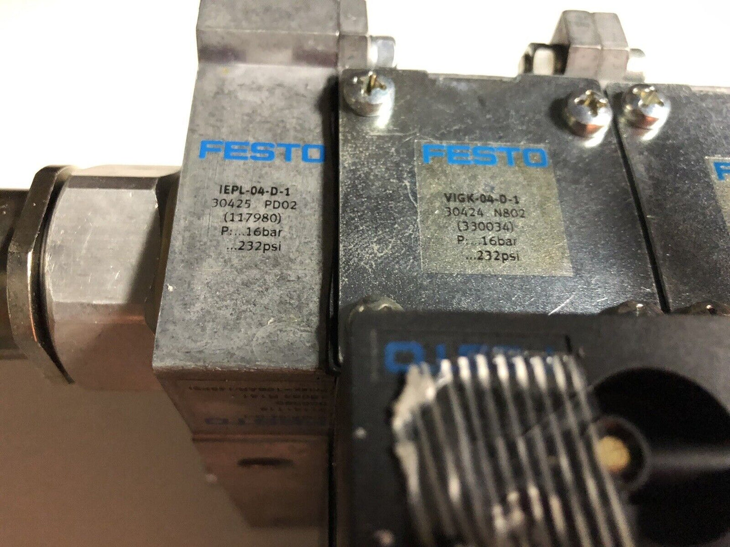 Festo Valve Assembly Vimp-04-D-1,Muh-Zp-D-1-24G,Iap-04-D1 Vigk-04-D-1,Ev
