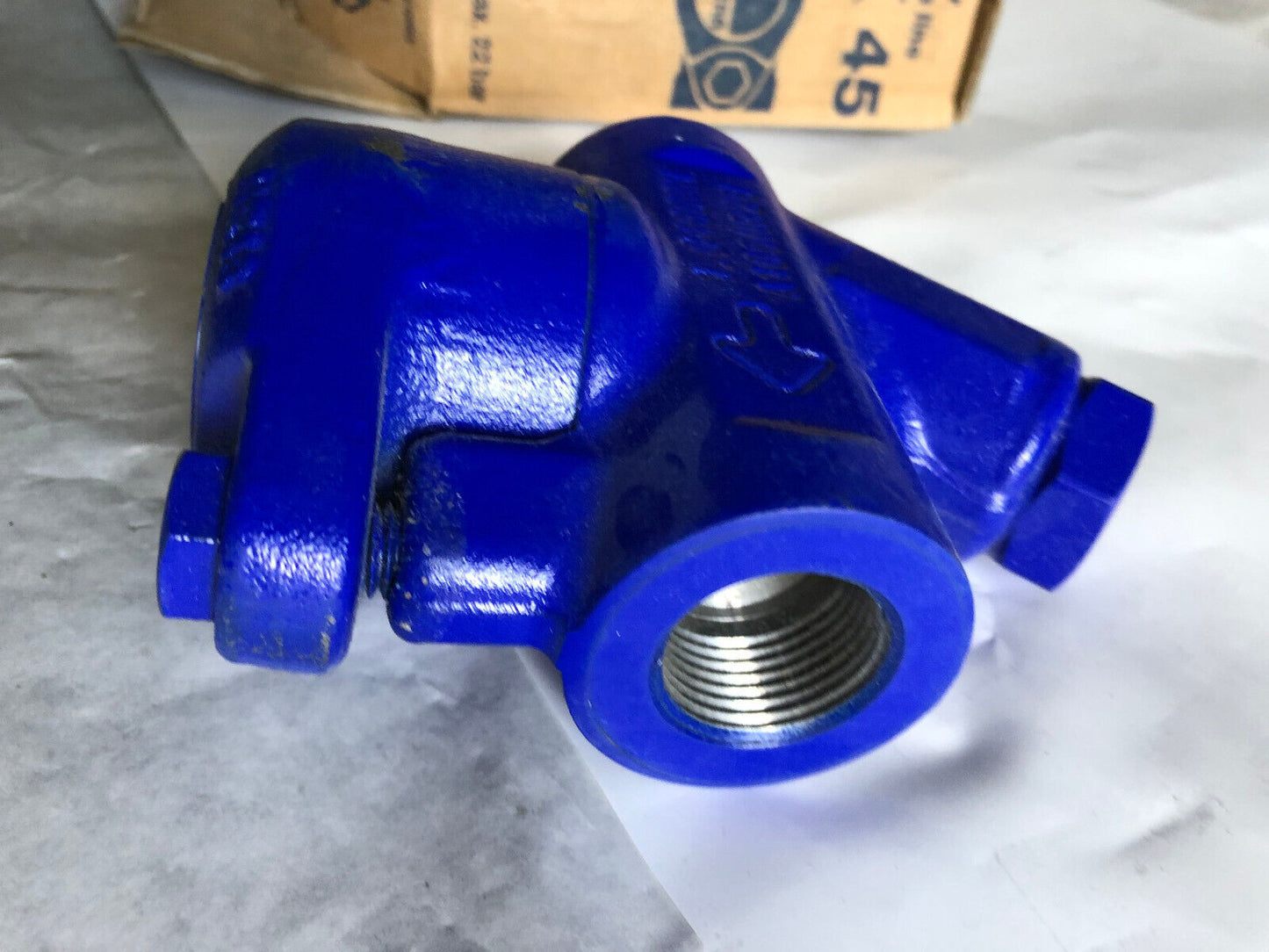 3/4" Flowserve Mk 45-2 3/4 20Pn40 Thermostatic Steam Trap,Gestra A105,Al