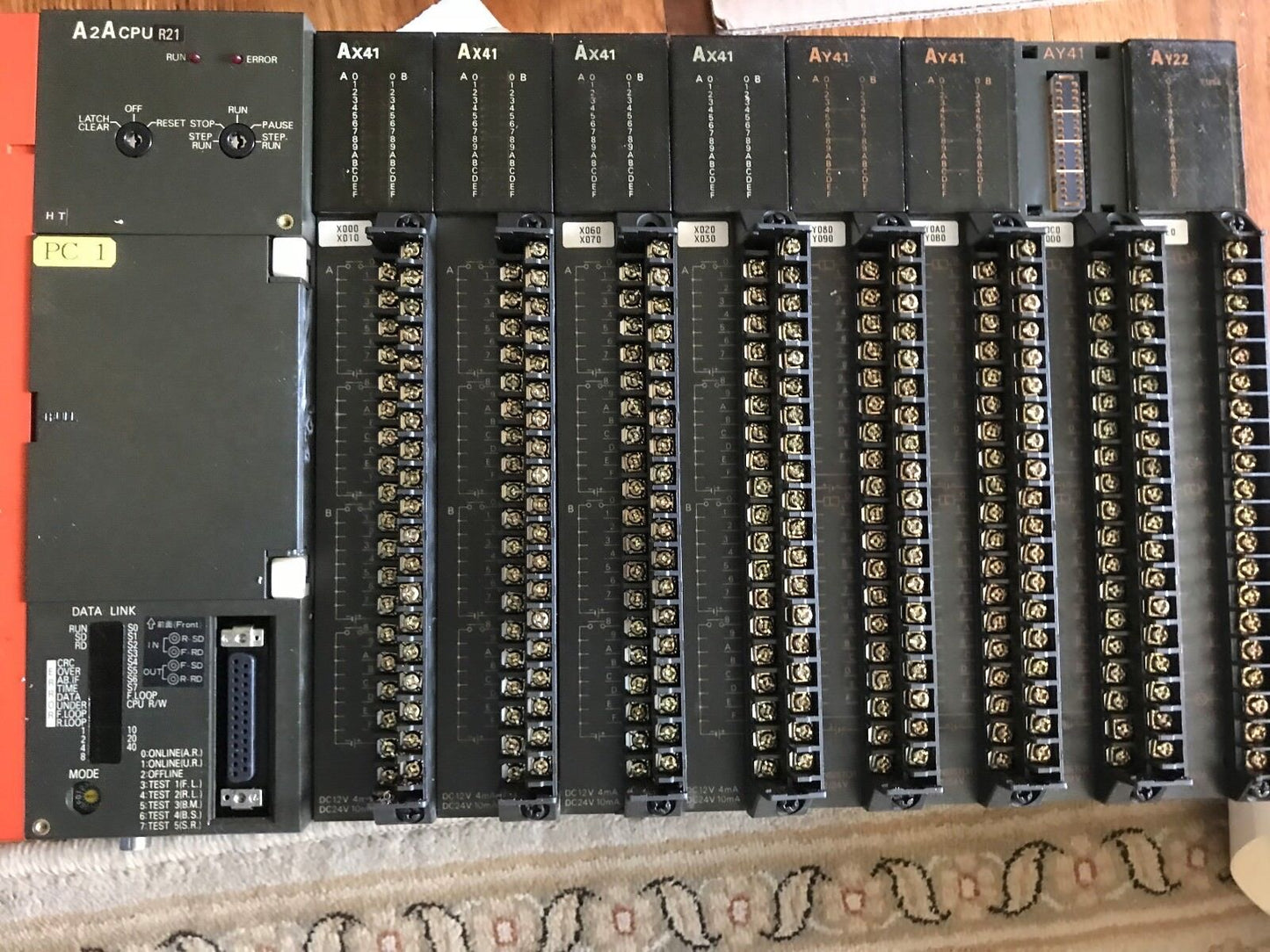 Mitsuibishi A2acpu R21 Plc System A61p,Ax41,Ay41,Ay22,Mitsuibishi A2acpur21,Ez