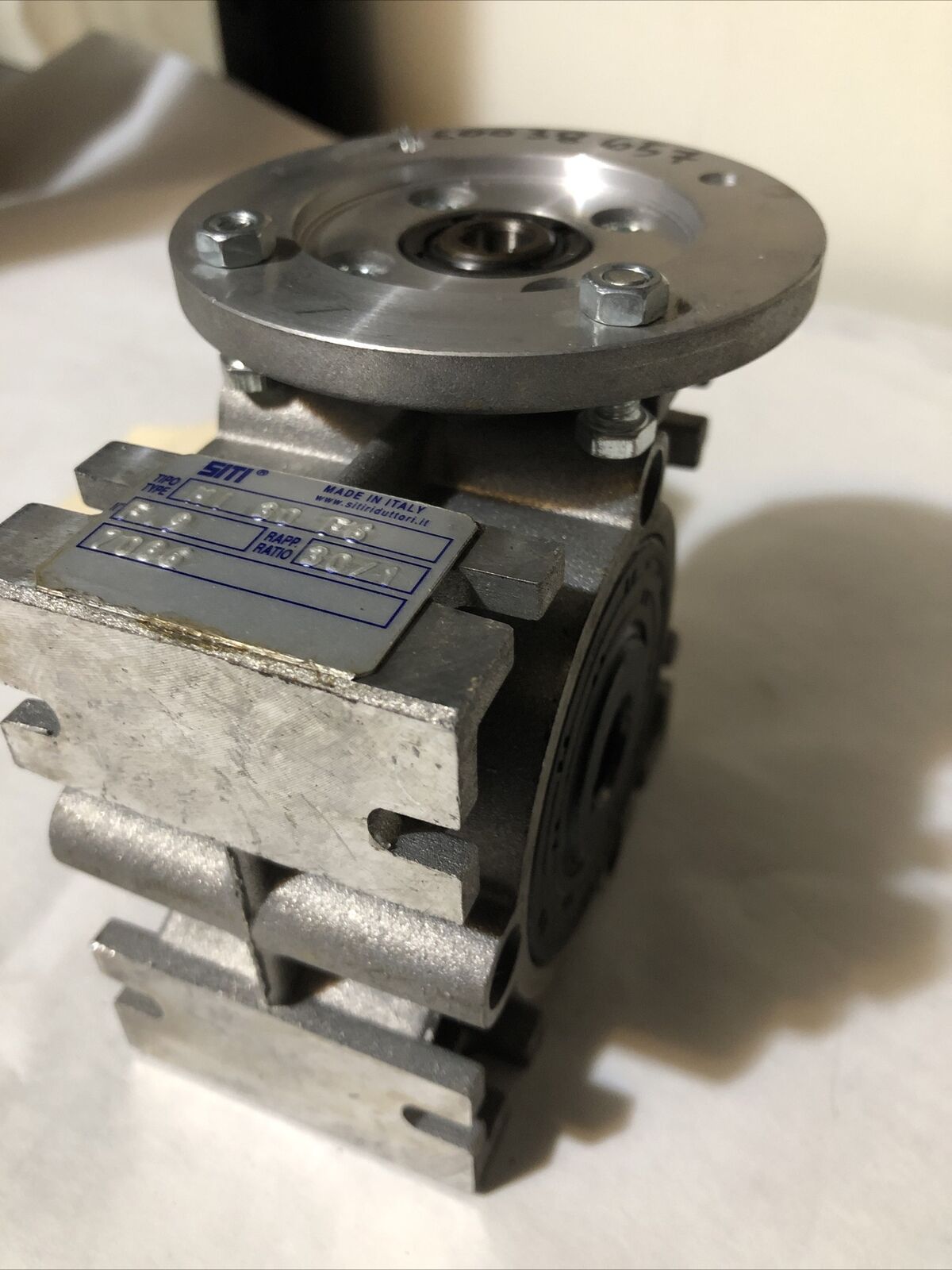 Siti Mi 30 F6 Gear Reducer,30:1 Ratio,9Mm & 14Mm Bore Diameter,Siti M1 30 F6,Bp