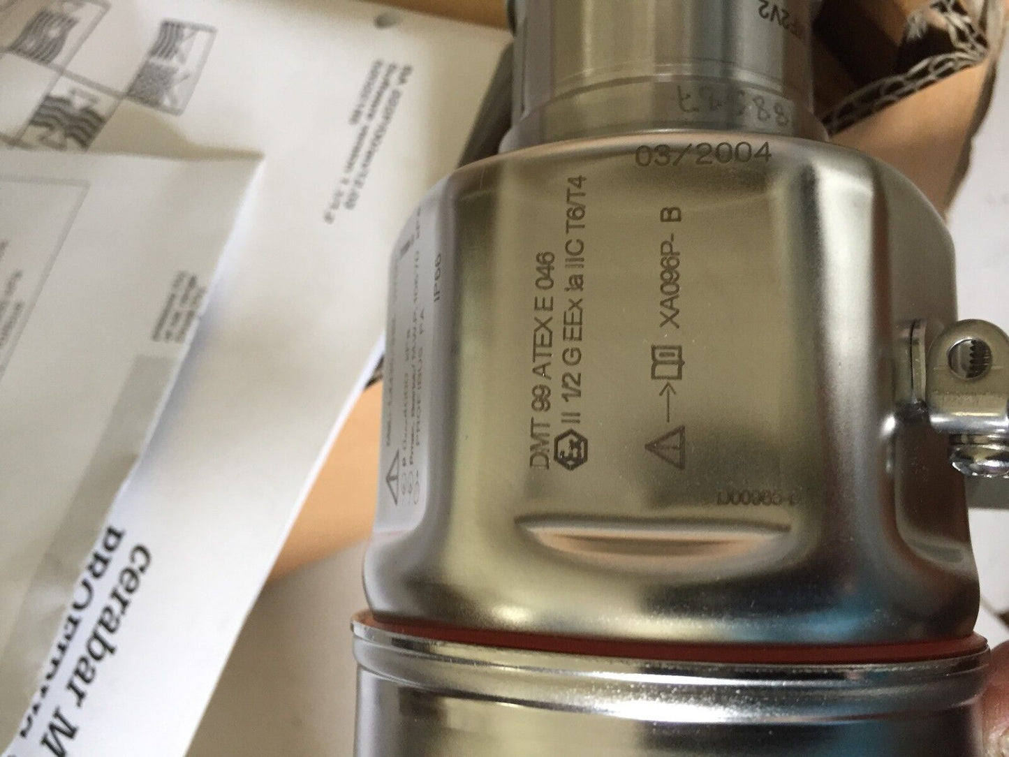 Endress & Hauser Pmp41-Ge13s2r11m1,1.4435 Pressure Transmitter Cerabar M,Sm