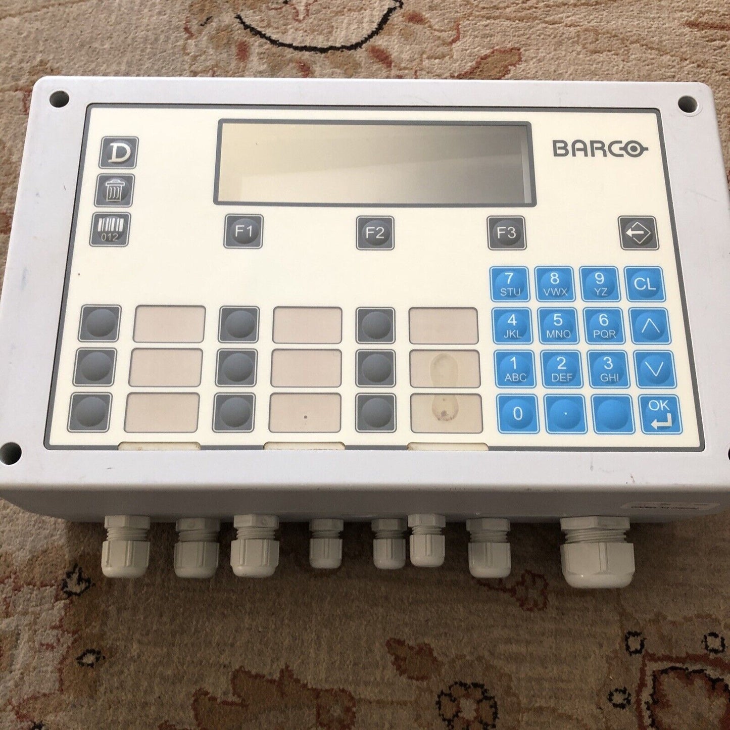 Barco A901154,Barco Du8p 100-240V Data Collection Terminal Operator Panel,An