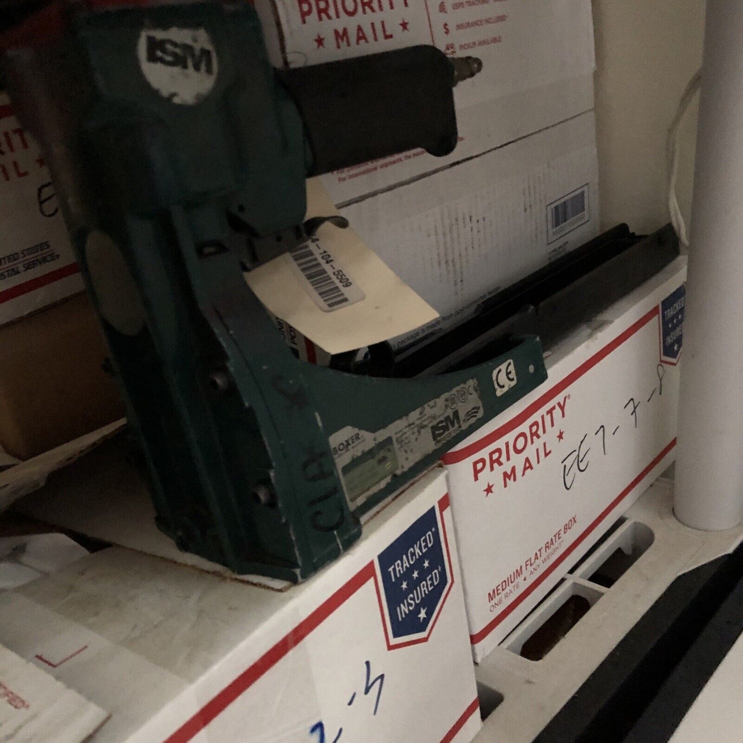 Boxer Ac 100T A34 18Mm Pneumatic Box Stapler,Ism Ac 100T A34,Ee