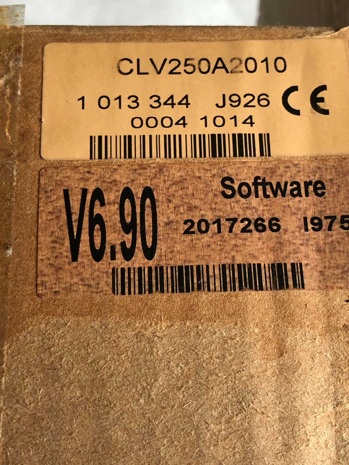 New Sick Clv250a2010,1 013 344 Optic Barcode Scanner V6.90 Software,Ew