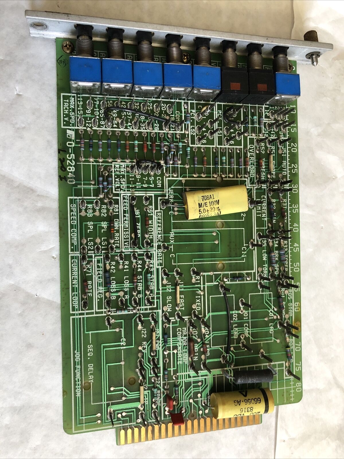 Reliance Electric 52840-187 Ccc Module/Circuit Board 0-52840,O-52840 ,Eb