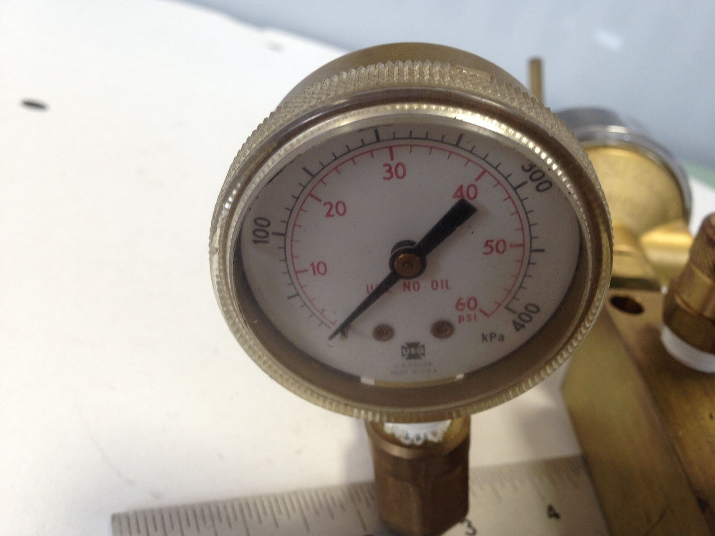 New Harris 47-50 Cr Acetelene Gas Regulator Pressure Assembly 481-0012 A,Dk
