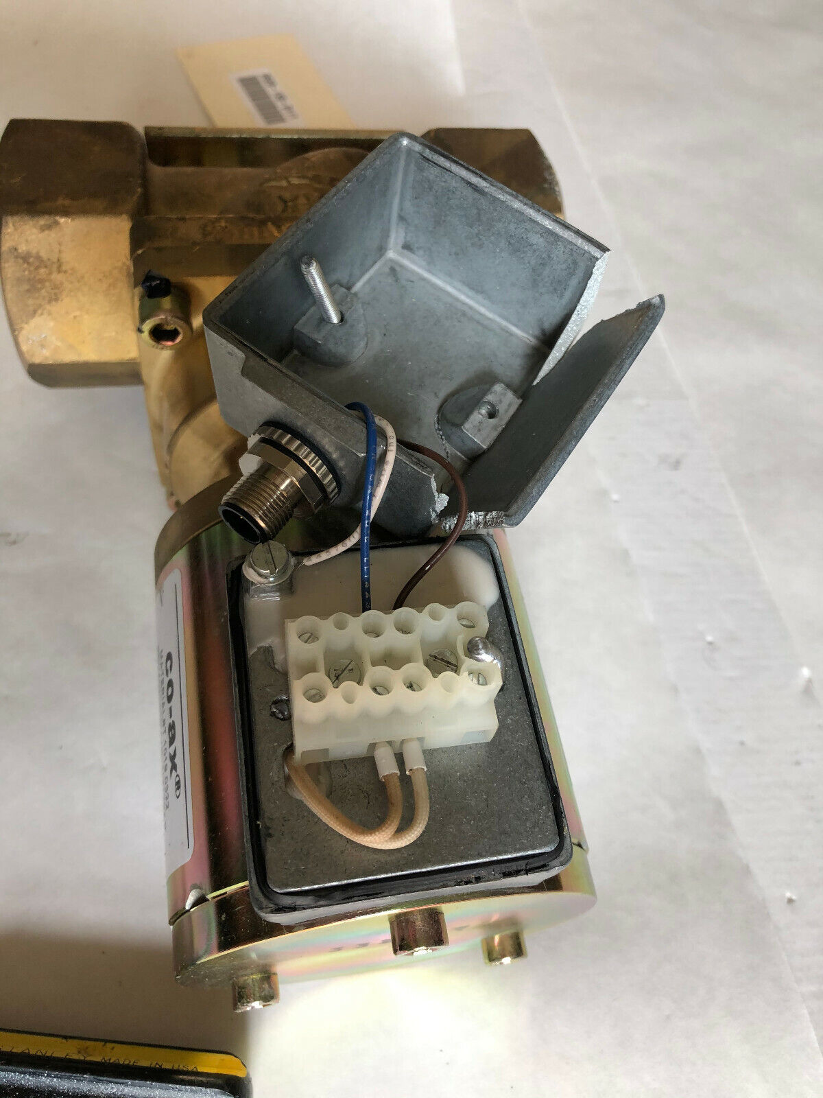 1-1/2 Npt Coax Rsv 40 Nc 19 40C111/2Dc 24A,Co-Ax Rsv402c110vvb11/2T20xb,Valve,Ex