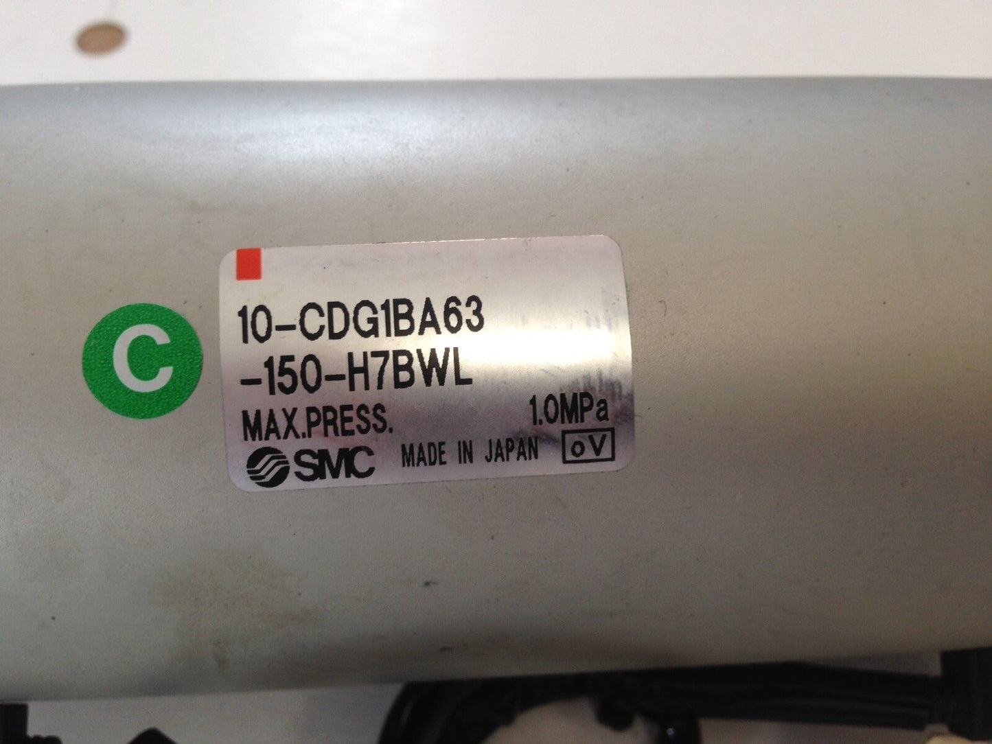 Smc 10-Cdg1ba63-150-H7bwl Pneumatic Actuator, 1/4" Npt,Js63-18-150,Ao