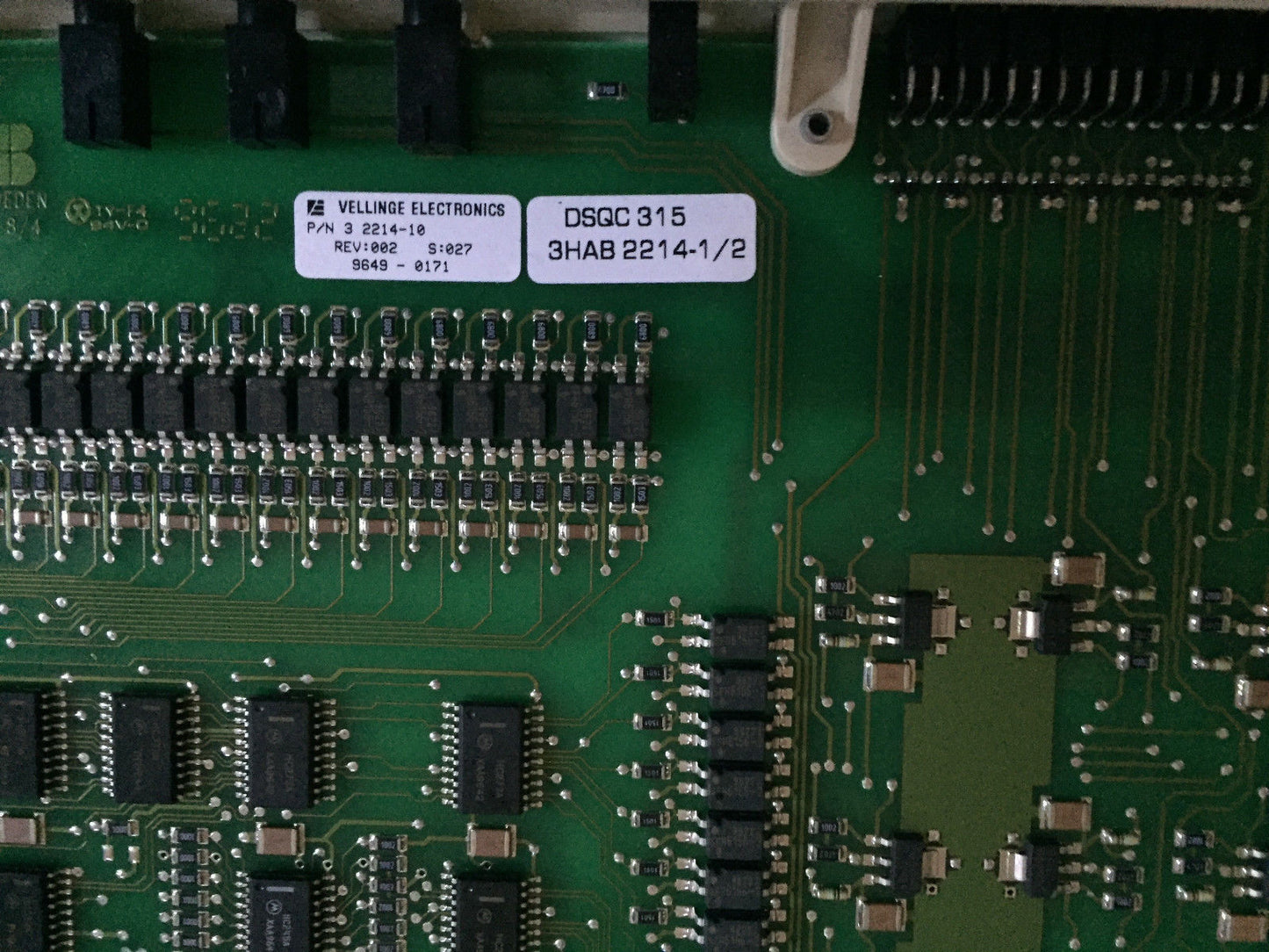 Abb Dsqc 315,Abb Dsqc 315 3Hab 2214-1/2,3Hab 2214-1/2 Combination,Cr