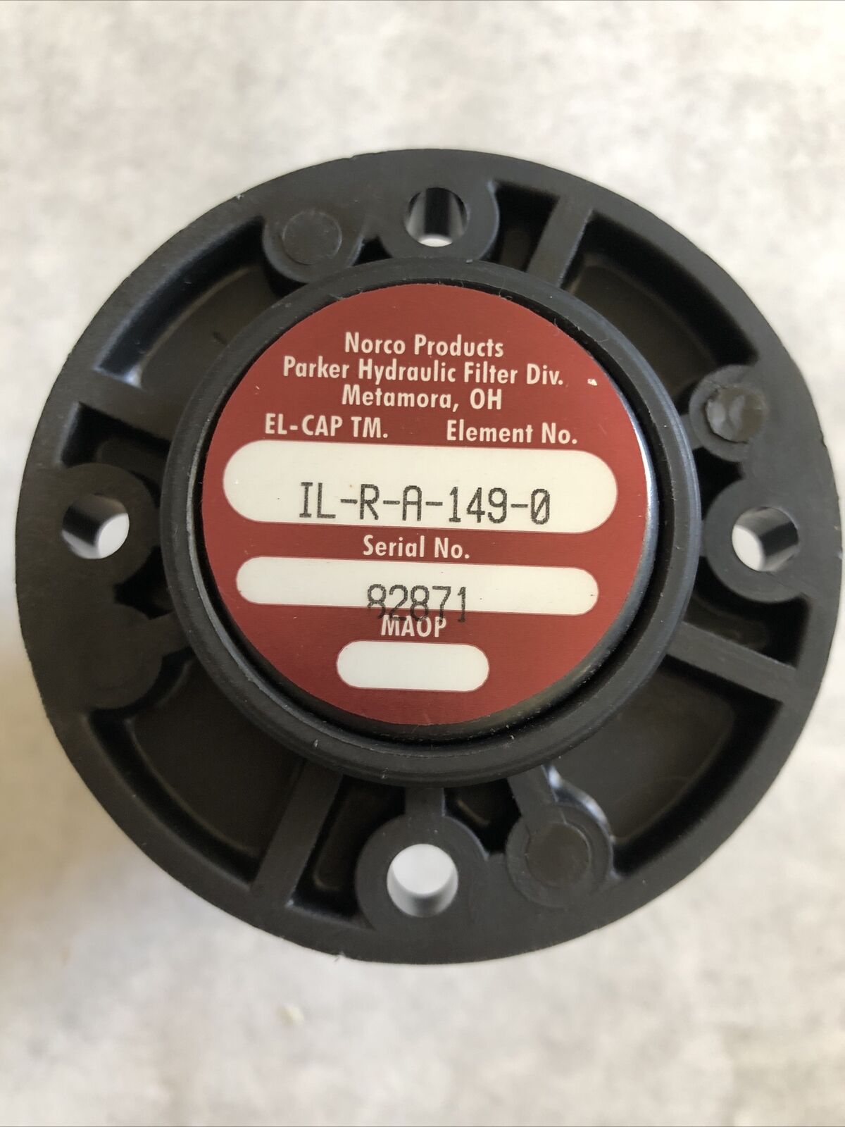 Norco Products Il-R-A-149-0 Parker Norco Nr-15A-1490,Hydraulic Filter Element,Fj
