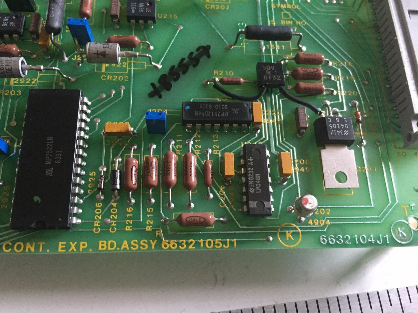 Bailey Controls 6632105J1, Bd. Assy 6632105J1,6632104J1,670-N90-1613A,Db