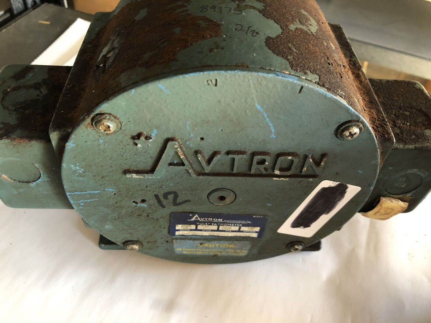Lot 2 Avtron M727, 1D Pulse Tachometer 240 Ppr M727-Id-240-Uc 12-15Vtc,50W,Cd
