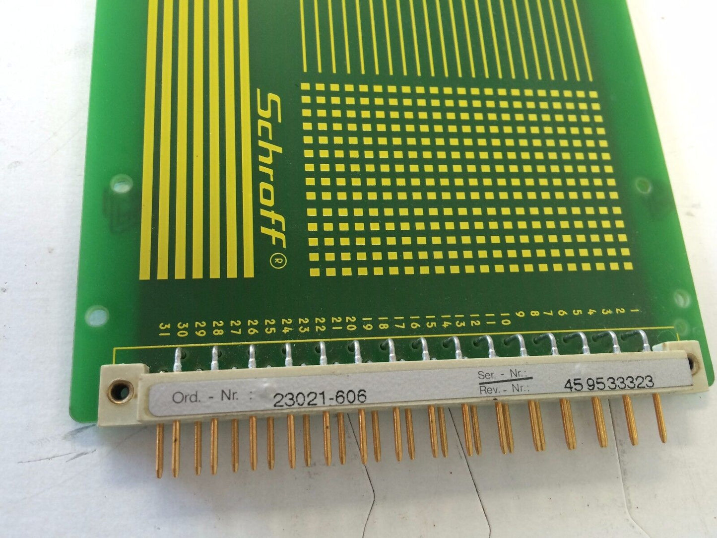 Schroff 23021-606 ,Dbgm G8230729,33021-606 52,E141015/B3,Ff