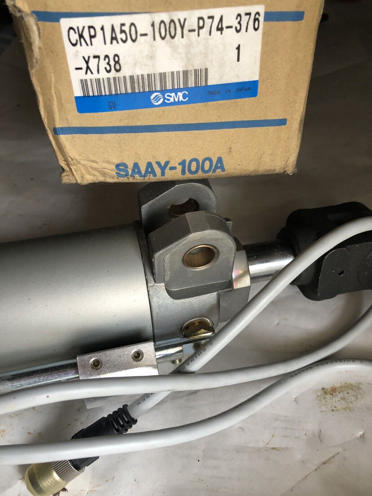 Smc Ckp1a50-100Y-P74-376-X738 Pneumatic Clamp Cylinder,Smc Ckp1a50-100Y-P7,Tc