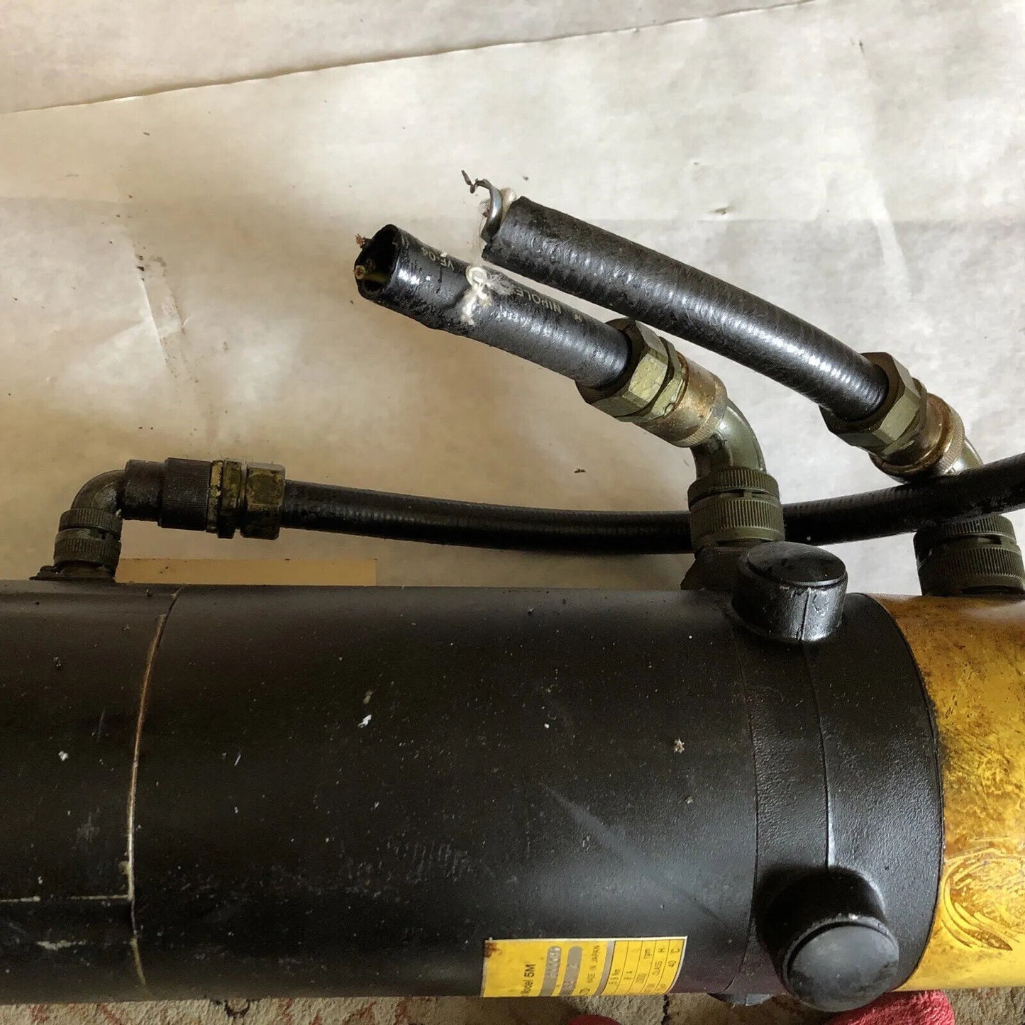 Fanuc A06b-0642-B211,Fanuc Dc Servo Motor,Fanuc Model 5M,M-682080,Ti