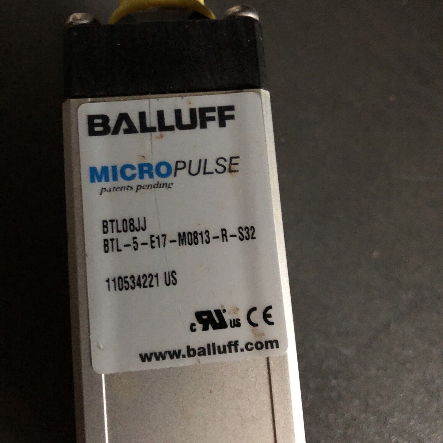 Btl08jj Balluff Btl 5 E17 M0813 R S32 Micropulse Linear Transducer,110534221,Al