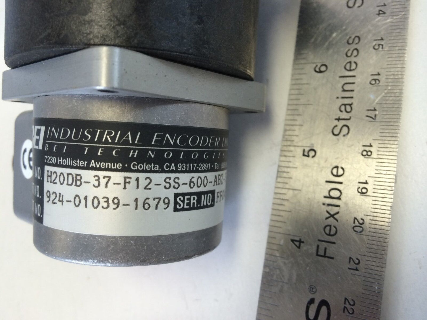 New Bei H20db-37-F12-Ss-600-Abz-3904R-Sm16-12V-S Rotary Encoder 924-010391679,Bd