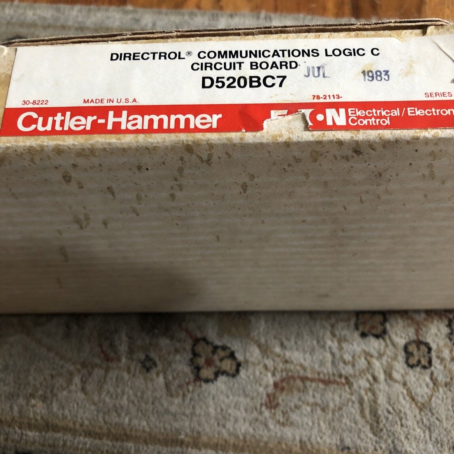 New Eaton D520bc7, Cutler-Hammer Corporation Logic Board,Bd