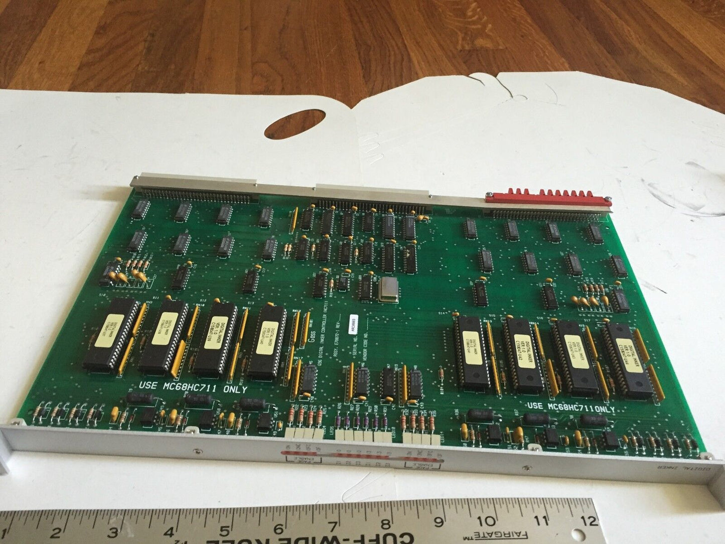 Rockwell E78872-1 Intl Corp Controller G96 Digital Inker Controller,Mc68hc711,Ee