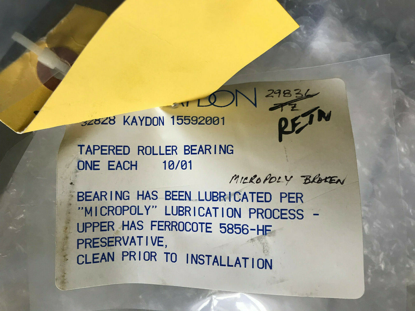 Set Kaydon 32828,15592001 Tapered Roller Bearing,15592001Oj1 150 X 210 X 25Mm,Sm