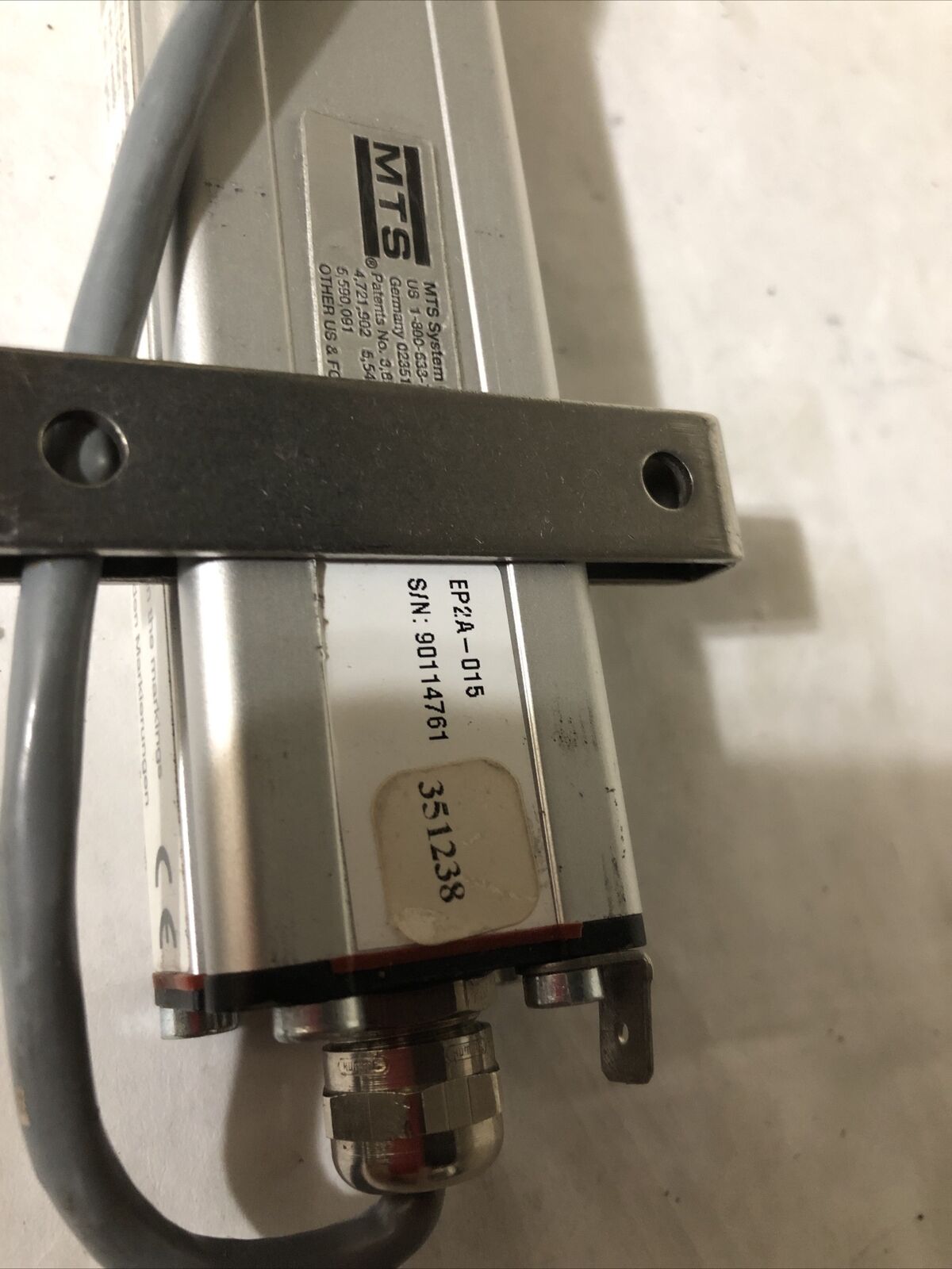 Mts Ep2a-015 Temposonic Linear Displacement Analog Output Transducer,Fi