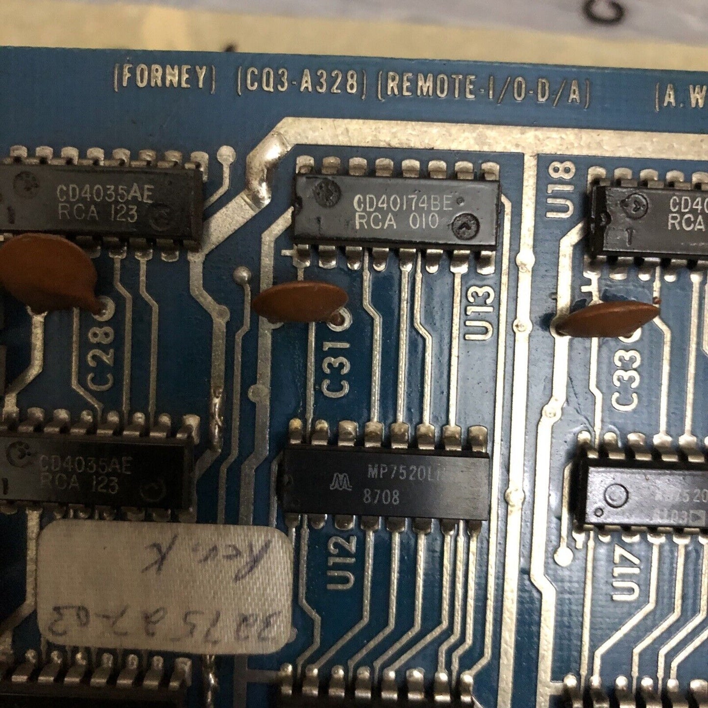 Forney Cq3-A328, C-308685-03,327527-03,Aw C 308683 01,C 308685,Ct