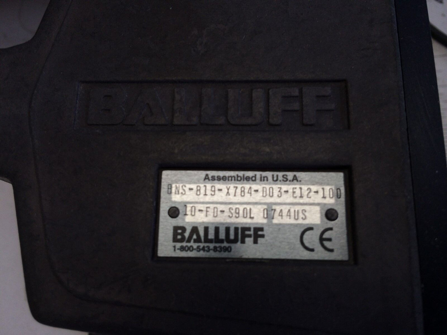 Balluff Bns 819 X784 003 E12 100 10-Fd-S90l,Bns 819 X784 003 E12 Limit Switch,Bf